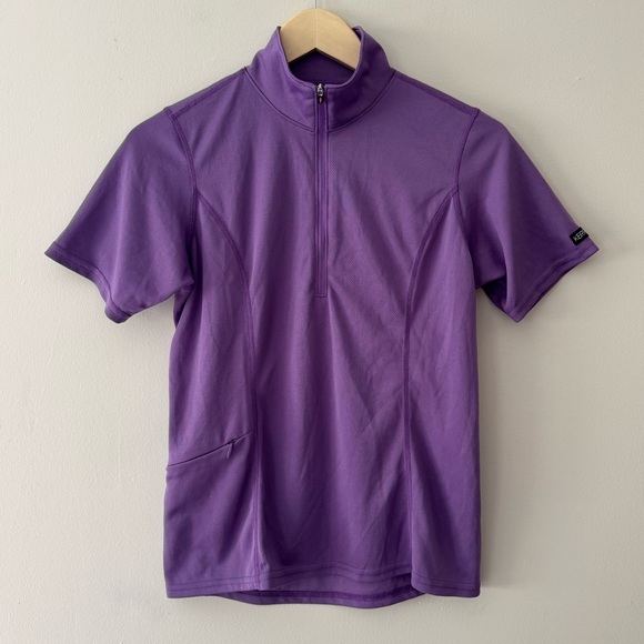 Kerrits Short Sleeve 1/4 Zip Riding Polo Shirt - Picture 1 of 5